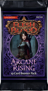 Game: Flesh and Blood Arcane Rising Unlimited Booster Pack