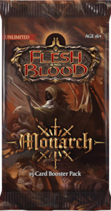 Flesh and Blood Monarch Unlimited Booster Pack