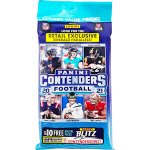 Panini Contenders Football 2020-21 (Hobby) Fat Pack