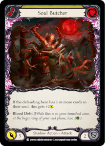 Soul Butcher (Yellow) [DTD182] (Dusk Till Dawn)  Rainbow Foil