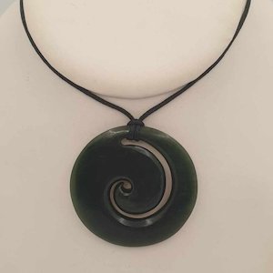 Jewellery: Koru - Medium NT2 - Te Ana Māori Rock Art