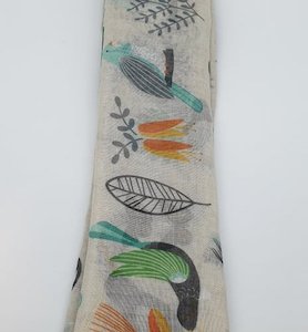 Jewellery: Scarf - DQ - Te Ana Māori Rock Art