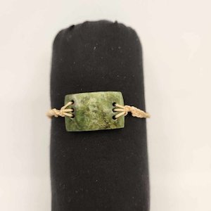 Bracelet - Small Pounamu AS - Te Ana Māori Rock Art