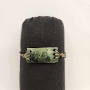 Bracelet - Small Pounamu AS1 - Te Ana Māori Rock Art