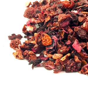 Tea manufacturing: Berry Bomb