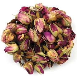 Pure Organic Pink Rosebuds