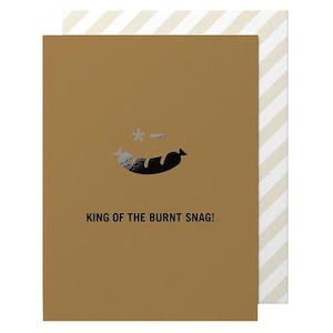 Made Paper Co Card - Burnt Snag