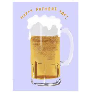 Carolyn Suzuki Card - Beer Mug Father's Day