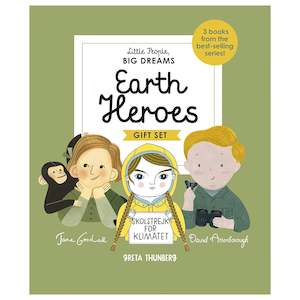 Little People Big Dreams Earth Heroes Gift Set