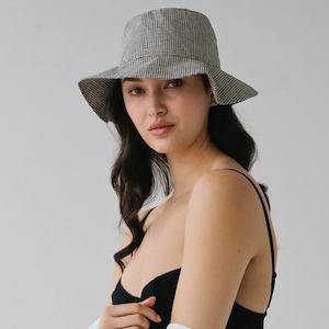 Sophie Love Bucket Hat - Little Checks