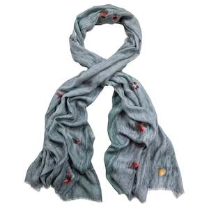 Good & Co Skinny Wool Scarf - The Swimmers