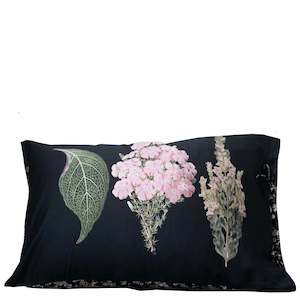 Kitchenware: Lazybones Organic Cotton Pillowslip Set - Botanic Trio