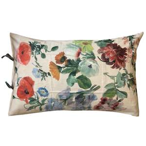 Lazybones Organic Cotton Pillowcase Set - Summer Flowers