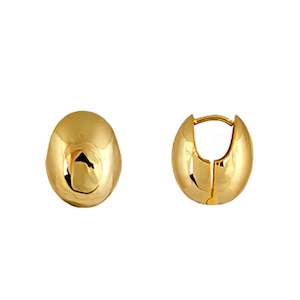 Kitchenware: Zahar Penny Earrings - Gold