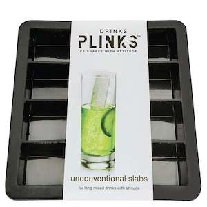 Kitchenware: Drinks Plinks Silicone Ice / Baking Tray - Unconventional Slabs