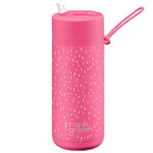 Kitchenware: Frank Green Stainless Steel Ceramic Kid's Reusable Bottle 475ml - Piper