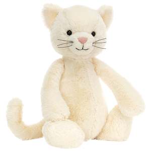 Jellycat London Bashful Cream Kitten - Medium