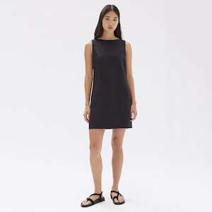 Assembly Label Nadine Linen Mini Dress - Black