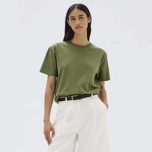 Assembly Label Women's Organic Base Tee - Pandan