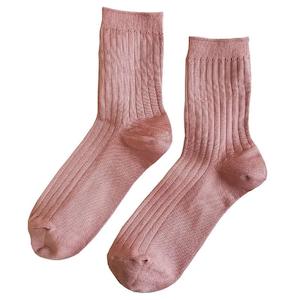 Le Bon Shoppe Her Cotton Socks - Desert Rose