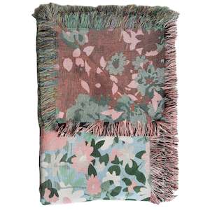 Kip & Co Tapestry Throw - Dreamy Floral