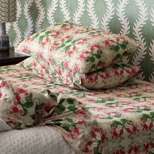 Lazybones Organic Cotton Bedlinen Set - Pelargonium