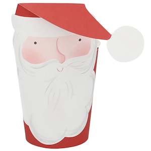 Meri Meri Paper Cup Set - Jolly Santa