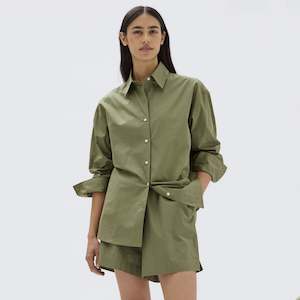 Assembly Label Everyday Poplin Shirt - Pandan