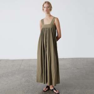 Laing Ana Dress - Khaki