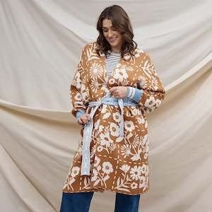 Sage x Clare Jacquard Robe - Charita