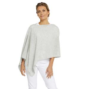 Classic Cashmere Topper - Ash