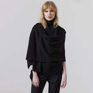 Laing Cashmere Scarf - Black