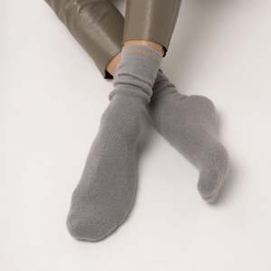 Nooan Huka Possum Merino Socks - Harbour Mist