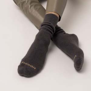 Kitchenware: Nooan Piha Possum Merino Socks - Poppy Seed