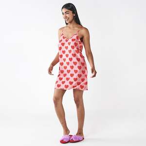 Kitchenware: Kip & Co Satin Cami Nightie - Sweetheart