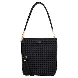 Saben Claudette Crossbody Bag - Black Braid