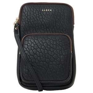 Saben Nikko Pocket Phone Sling - Black Bubble