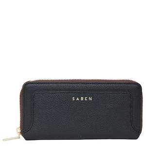 Saben Lyric Wallet - Black