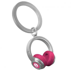 Meta[l]morphose Keychain - Pink Headphones