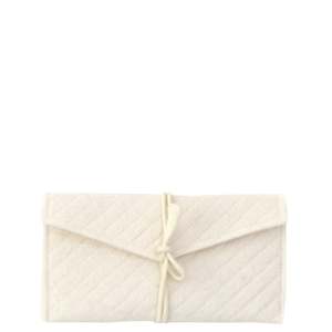 Muskhane Quilted Felt Envelope Glasses Case - Natural