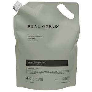 Real World NZ Restore Hand Wash 2.5L Refill - Harakeke & Blood Orange