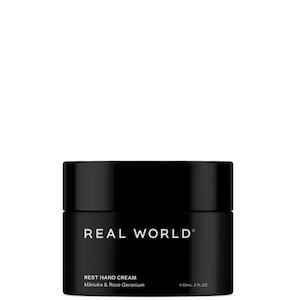 Real World NZ Rest Hand Cream - Manuka & Rose Geranium