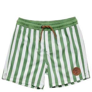 Crywolf Board Shorts - Coastal Stripe