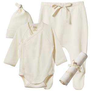 Nature Baby Organic Cotton Welcome Home Bundle - Natural