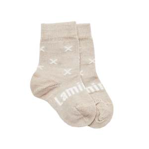 Lamington Merino Crew Baby Socks - Ted