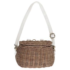 Olli Ella Mini Chari Child's Basket - Natural