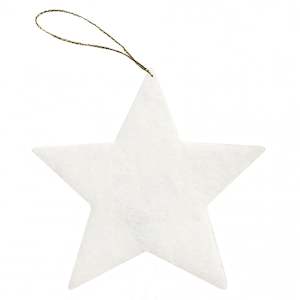 Muskhane Felt Festive Star Set - Natural