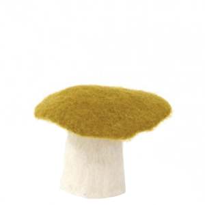 Muskhane Felt Mushroom - Small Pistachio