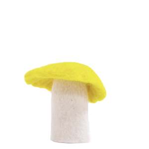 Muskhane Felt Mushroom - Small Sulphur Flower