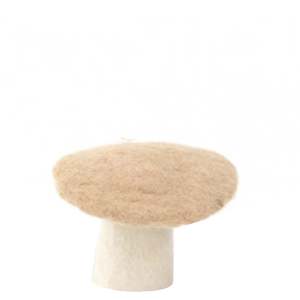 Muskhane Felt Mushroom - Small Nude